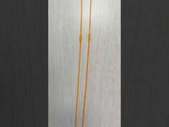 fil de fer à chaîne en plastique jaune de haute qualité pour pièces détachées de métiers à tisser à jet d'eau