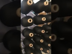 Fil de polyester recyclé hautement élastique 140d, fil à tricoter en polyester écologique