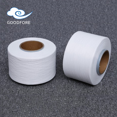 Fil couvert de vamp de Spandex de polyester de DCY 560D double pour des bandes